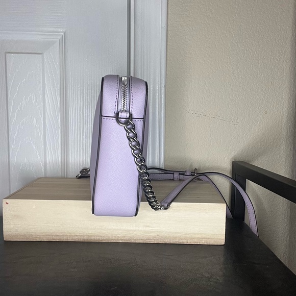 Michael Kors Lilac Jet Set Crossbody Bag - Picture 8 of 16